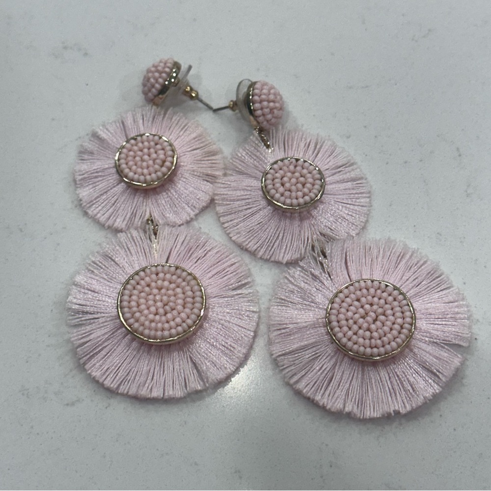 Bauble Bar Tassel Drop Earrings